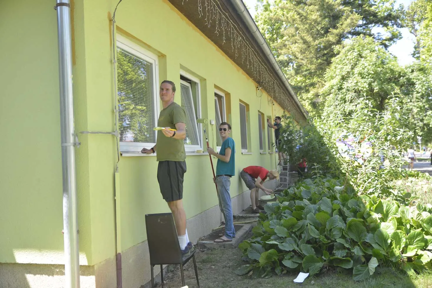 Trenutno pregledavate Američki studenti uredili fasadu objekta Maslačak