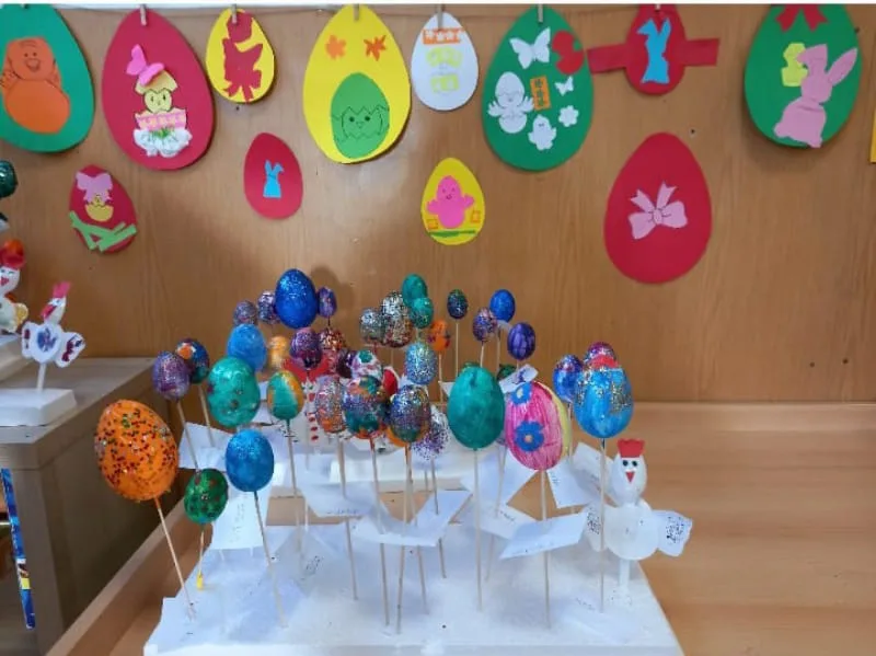 Pročitajte više o članku Uskršnja radionica u skupini “Pčelice”