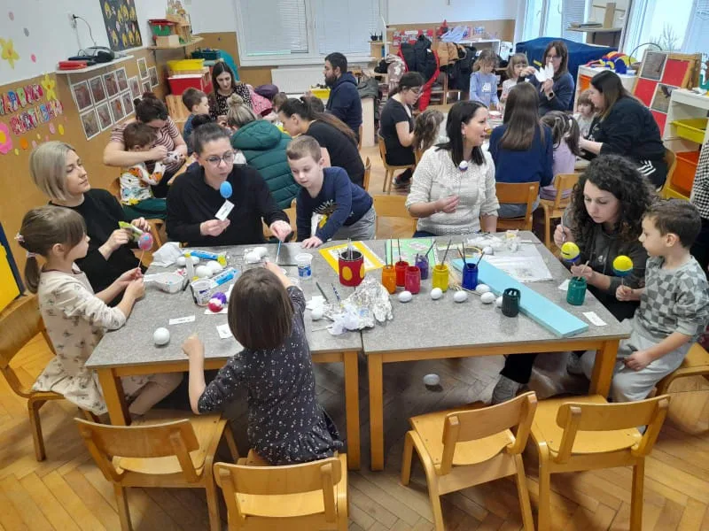 Pročitajte više o članku Uskršnja radionica u skupini Pčelice